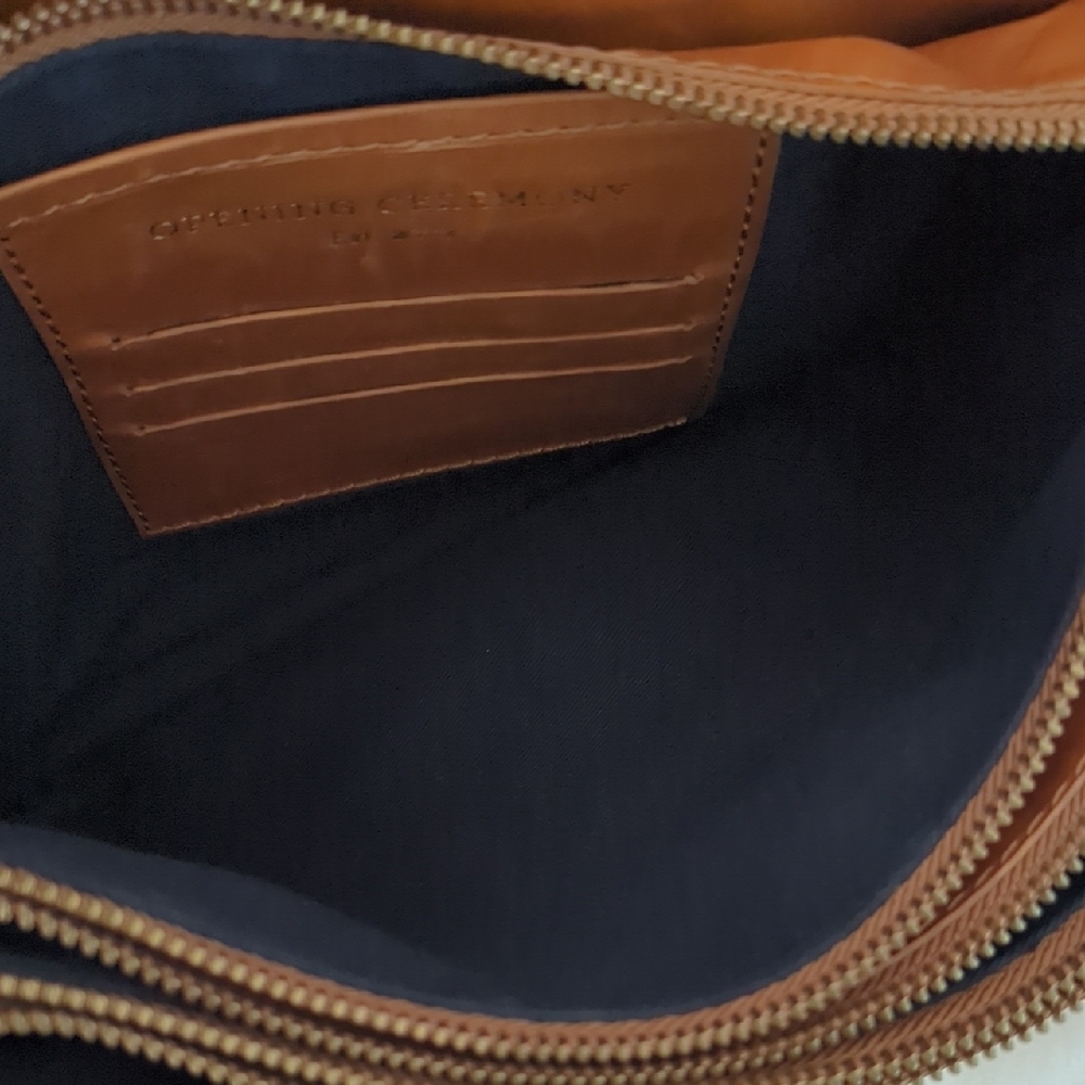 Opening Ceremony Tan Leather Satchel Bag - Picture 6 of 16